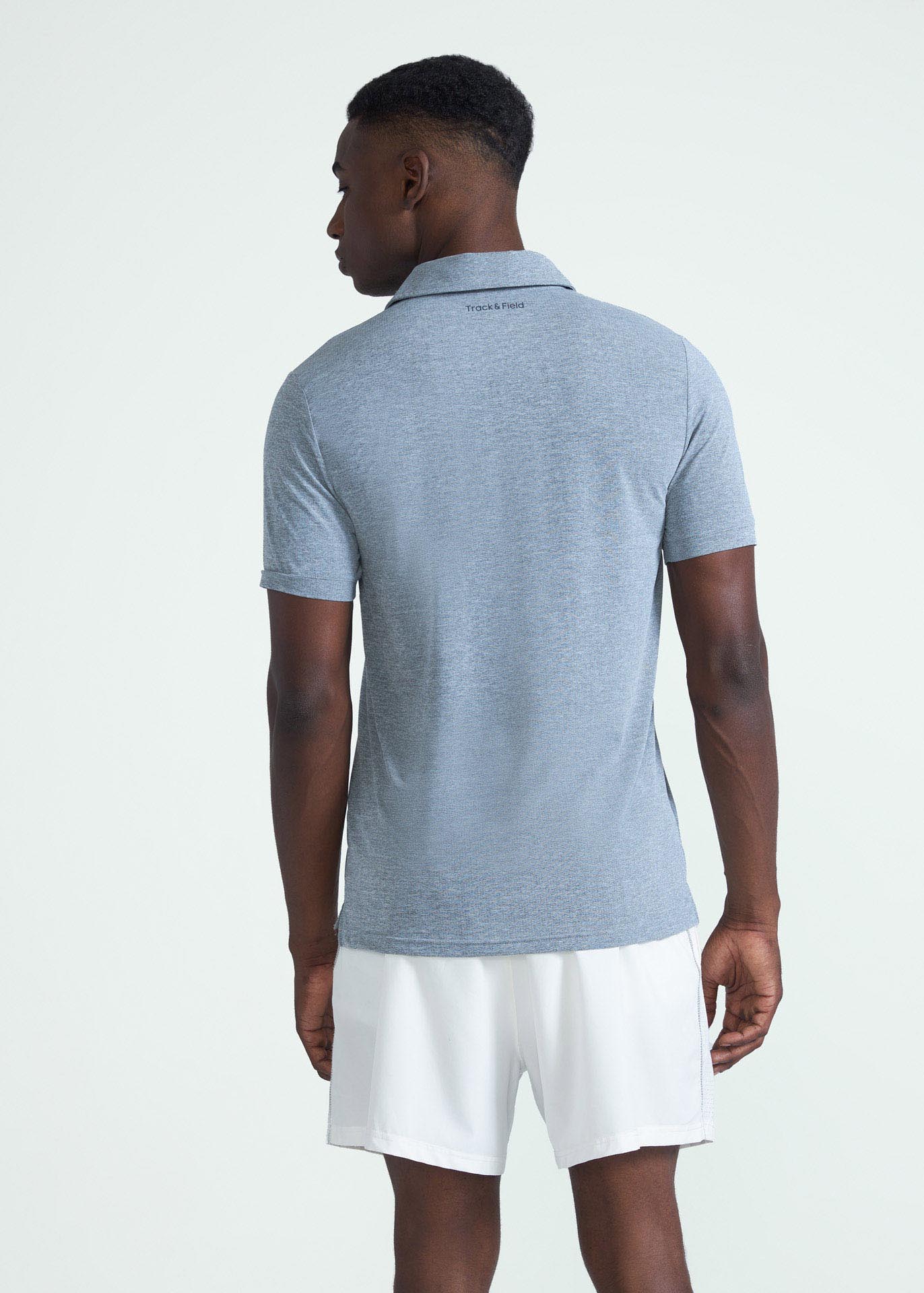 Polo en maille fine pour hommes