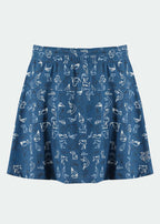 Printed Children's Godê Skirt