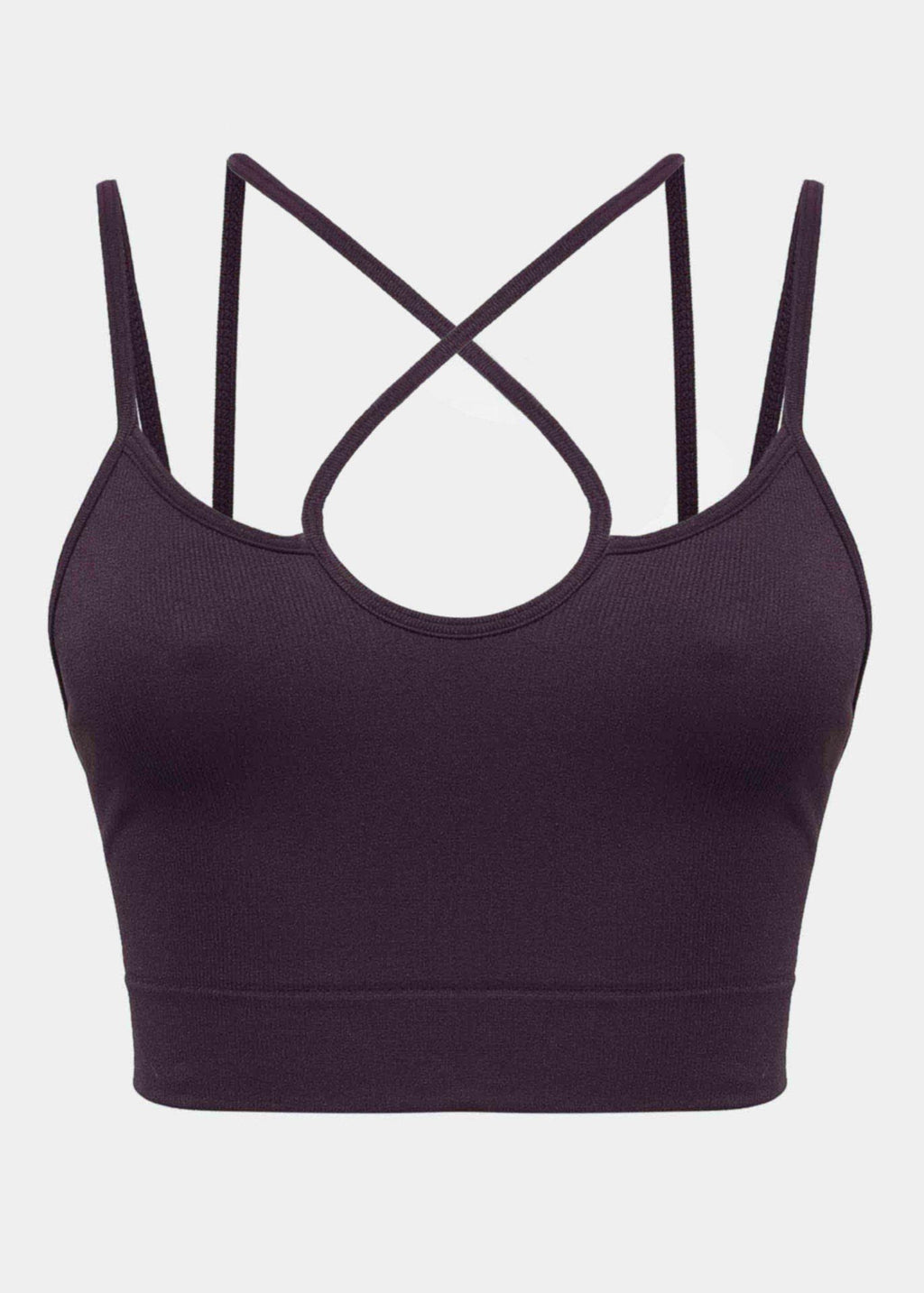 Top fluido de piel para mujer