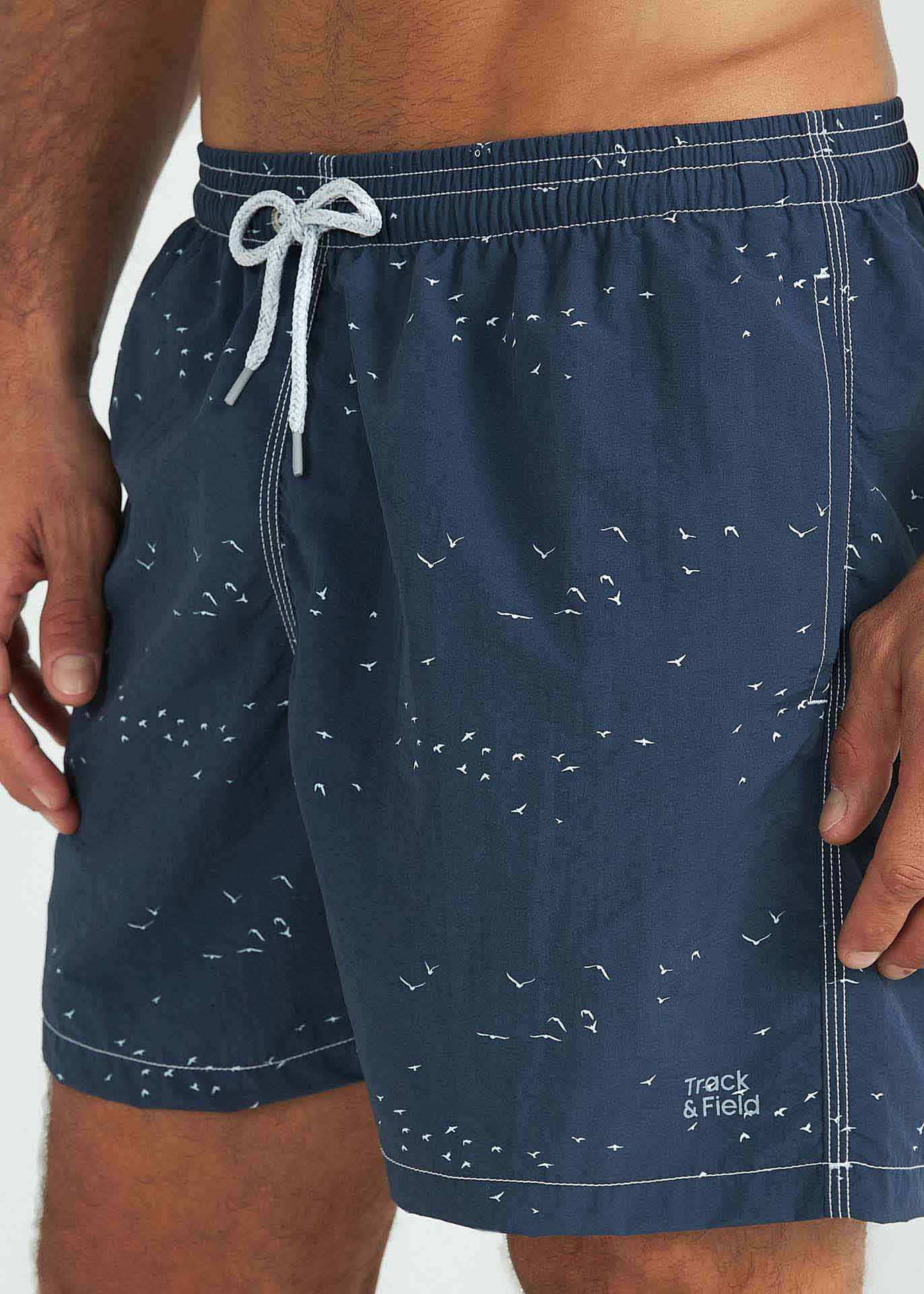 Calção Homem Beach Médio Estampado