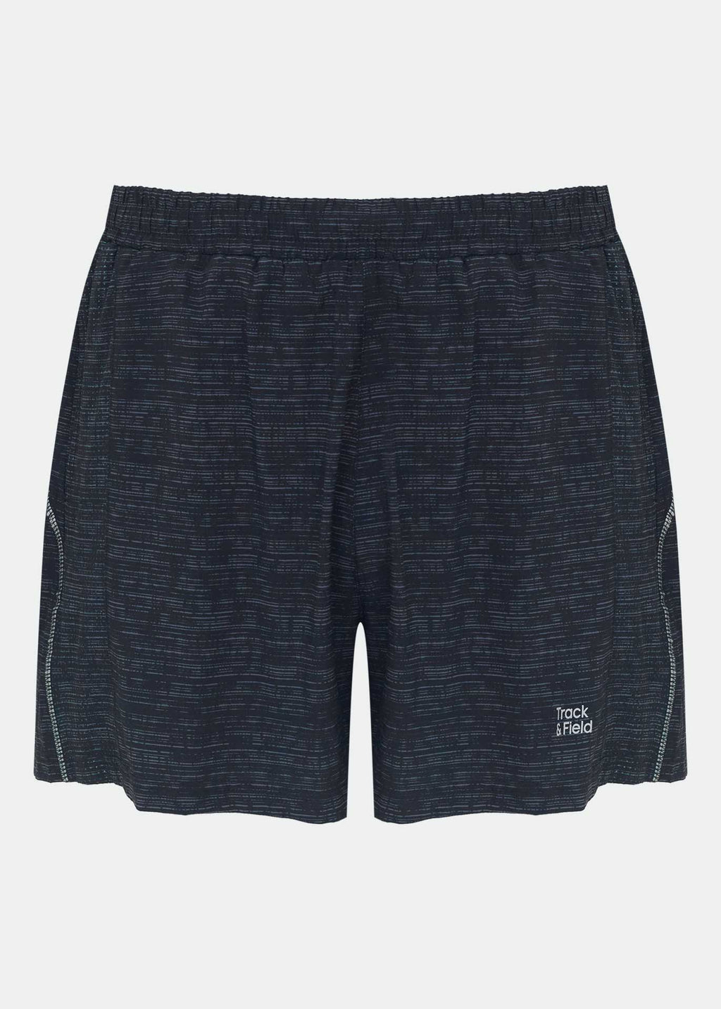 Pantalones cortos cortos para hombre con guiones impresos con láser
