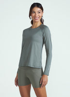 Women's Long Sleeve UV Mesh T-shirt