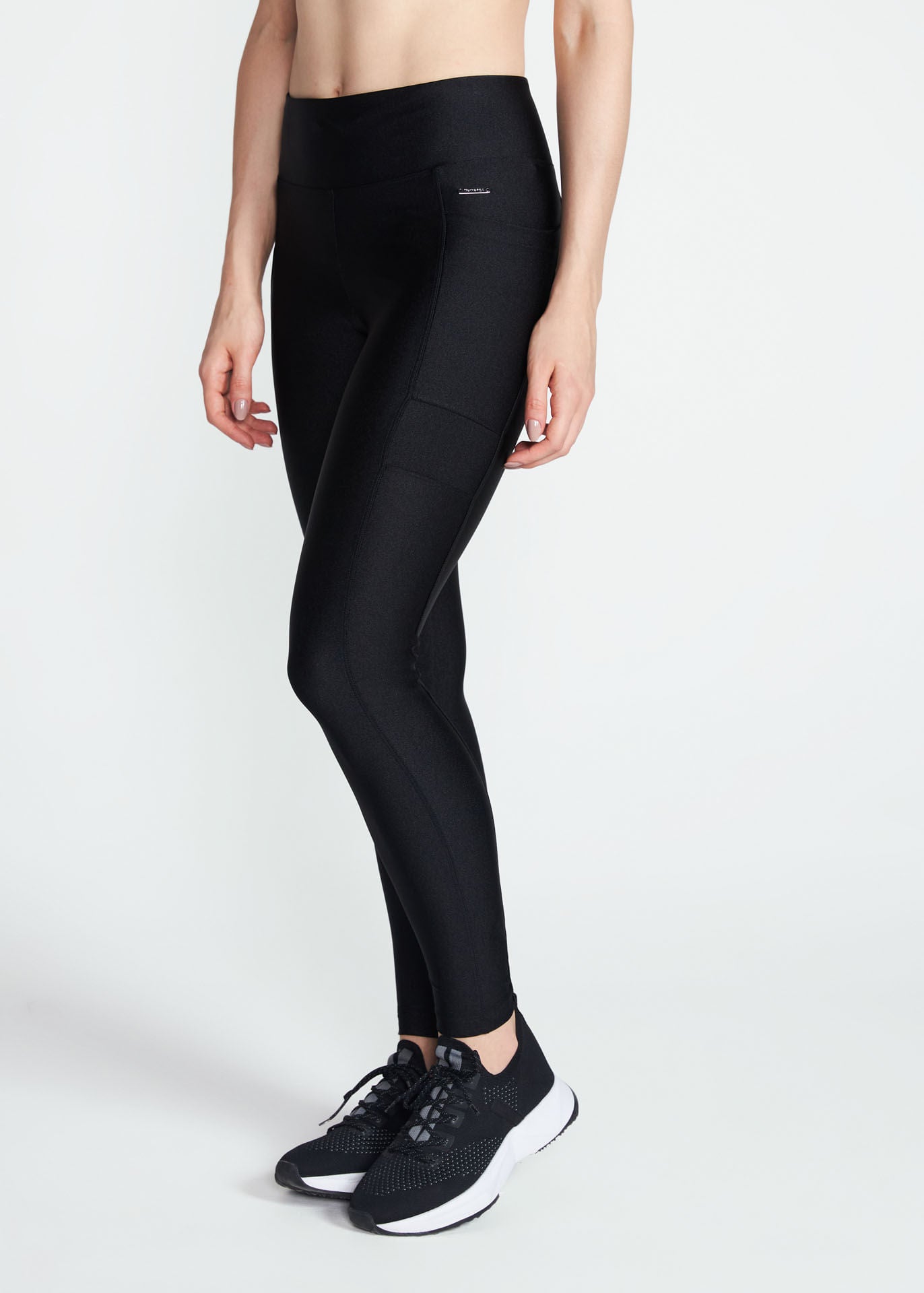 Pantalones legging de mujer con bolsillos brillantes
