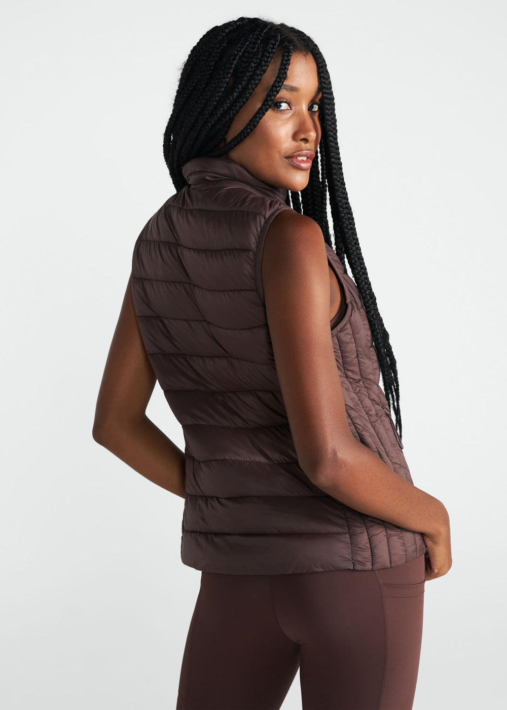 Grundlegende Winterweste für Damen