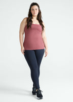 Pantalones legging con cremallera para mujer
