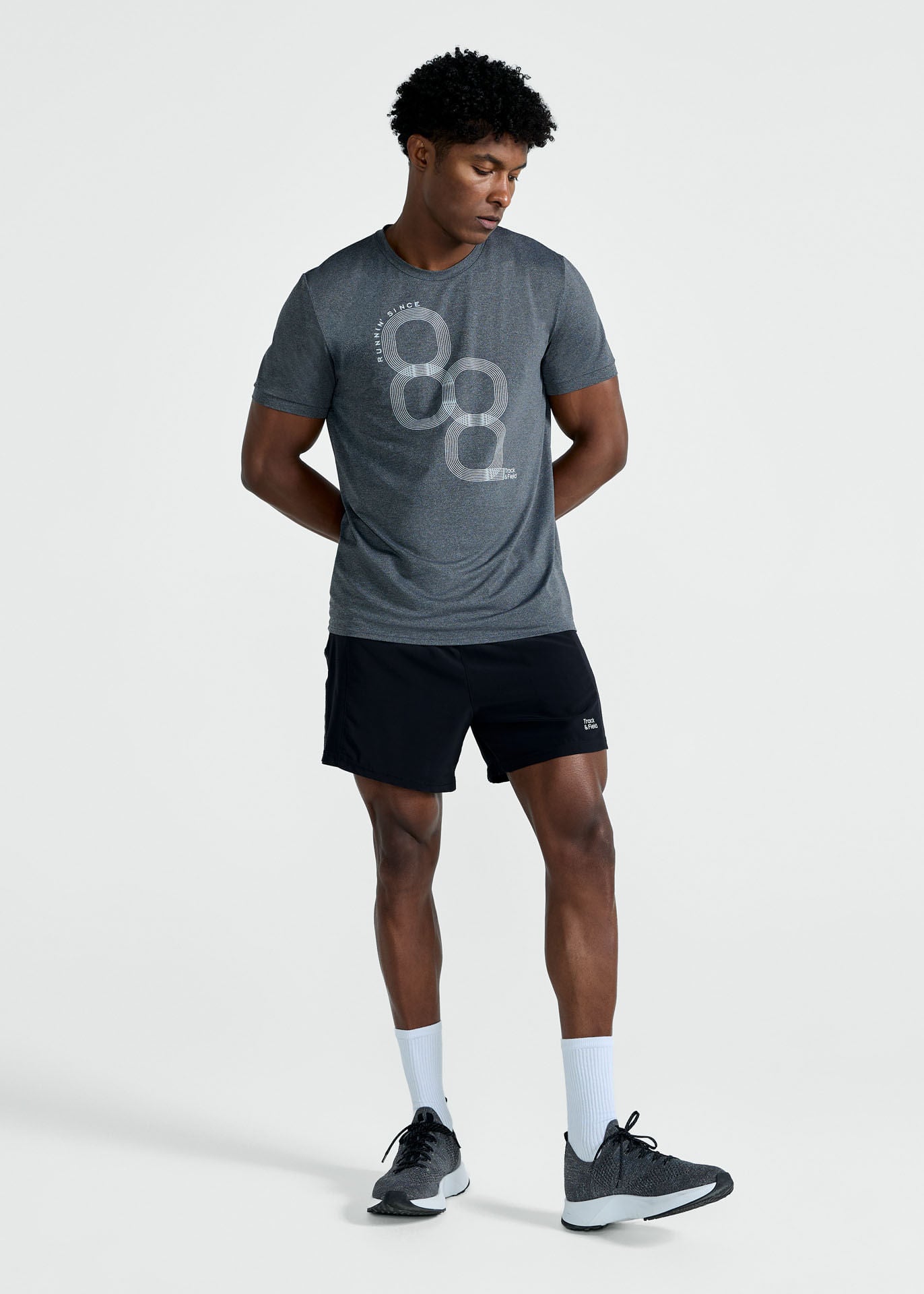 T-Shirt Homem Manga Curta Thermodry Running