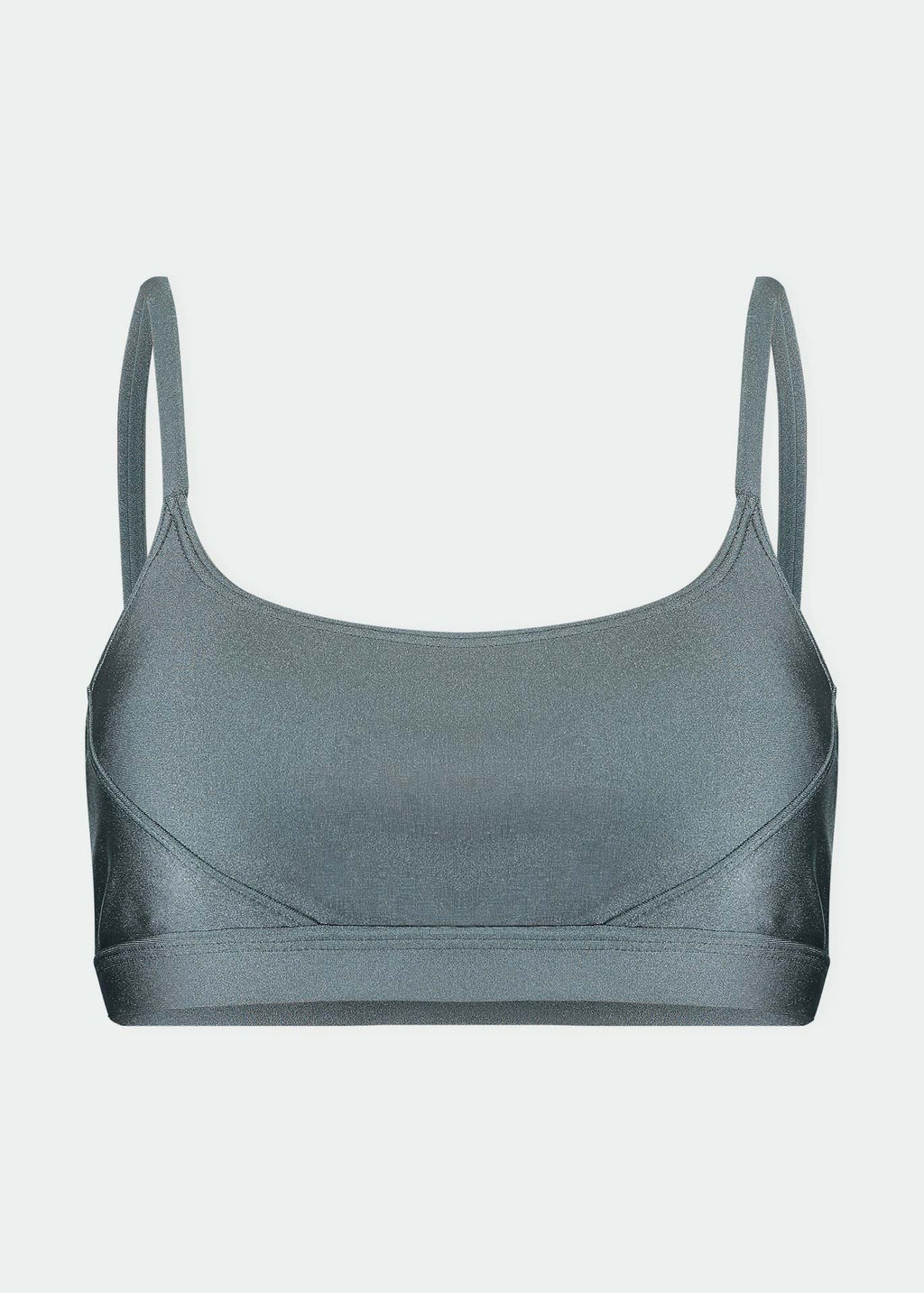 Basic-Glitzer-Top für Damen