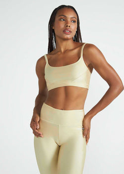 Basic-Glitzer-Top für Damen