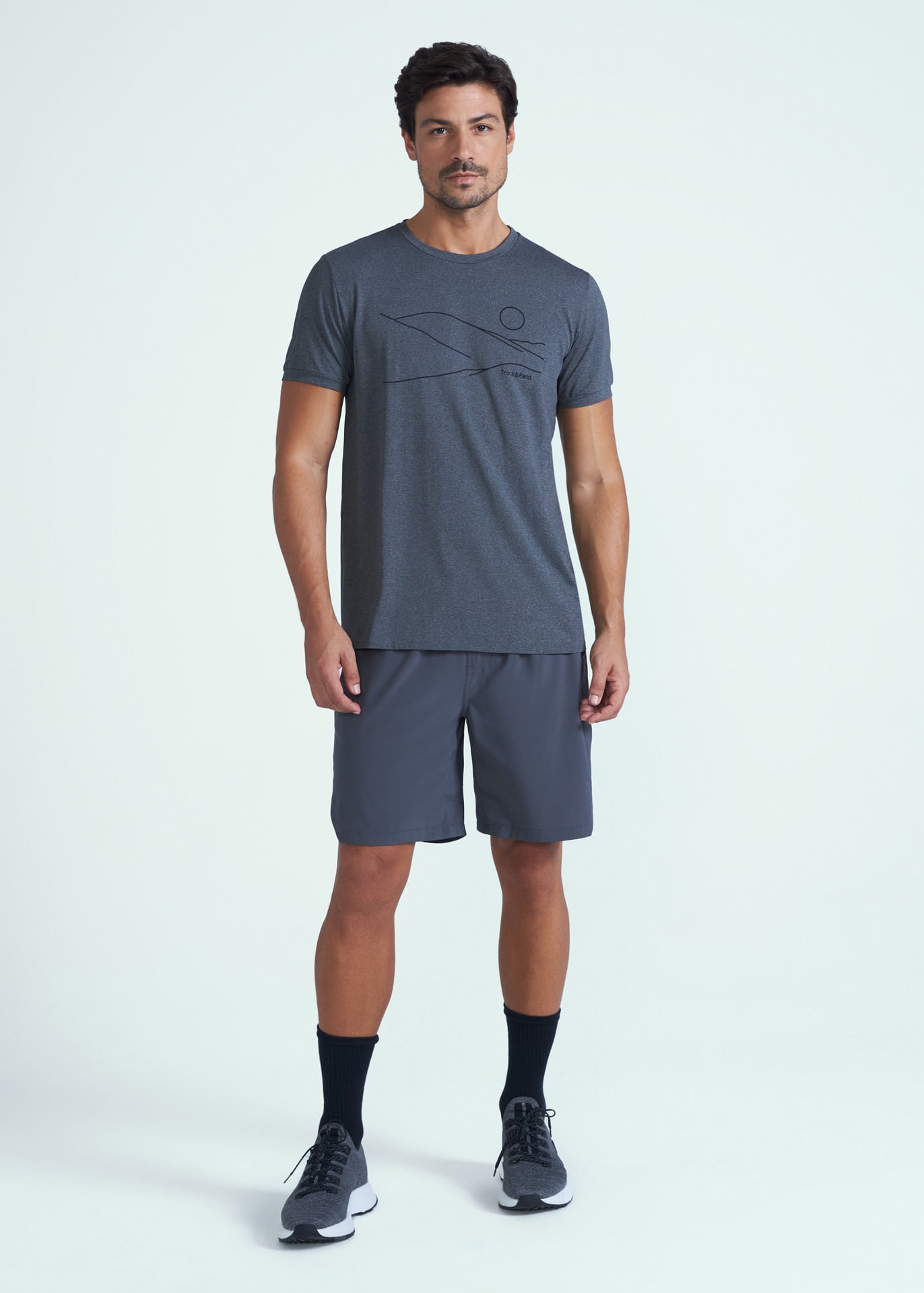 T-shirt Homem Manga Curta Thermodry Vista
