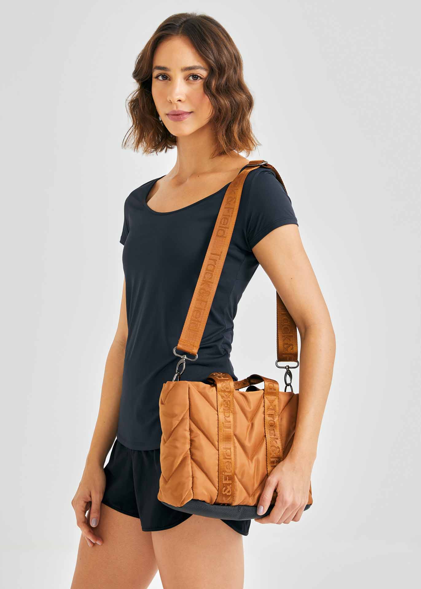 Gesteppte Mini-Reisetasche