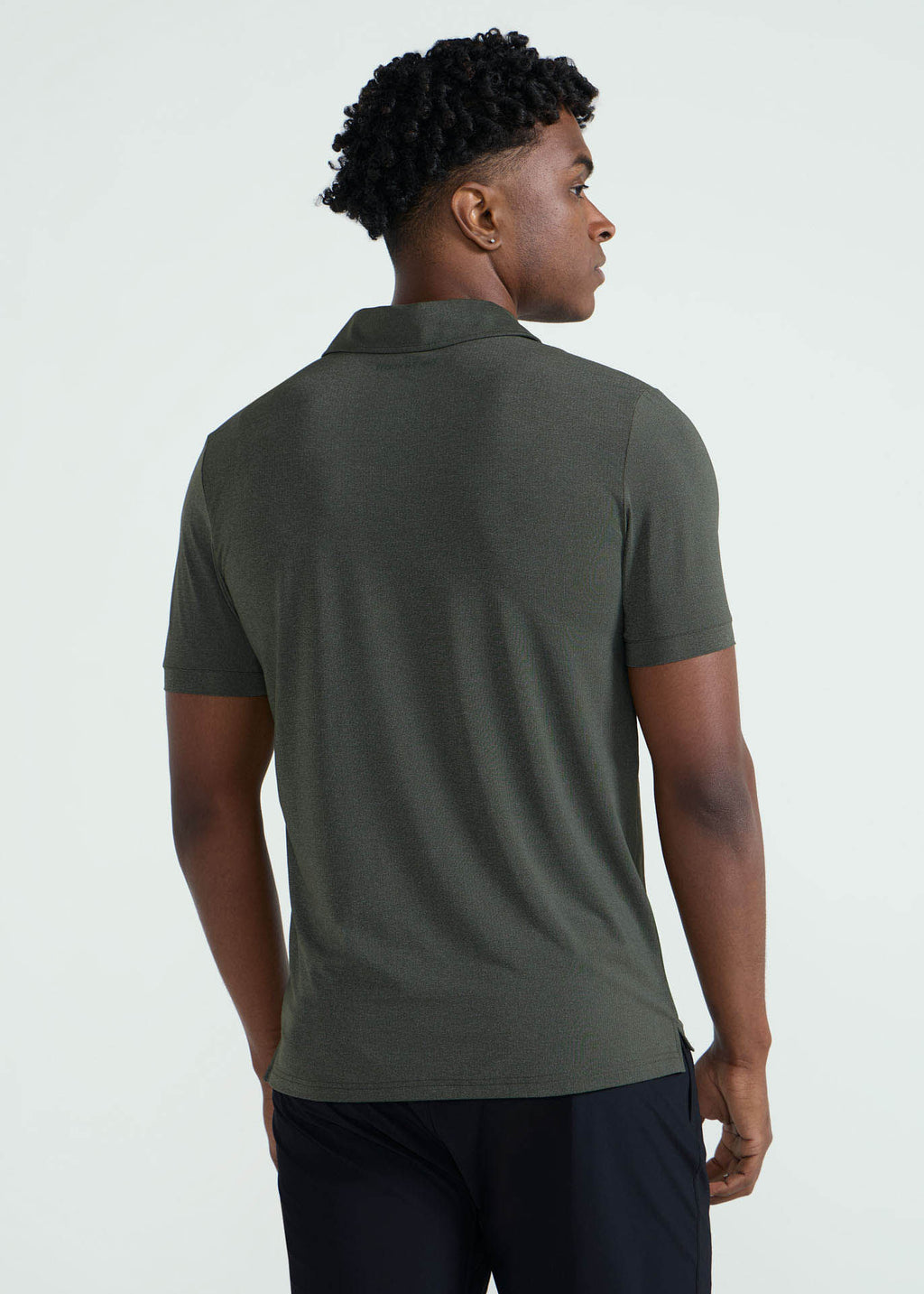 Men's Slim Mesh Polo