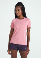 Kurzärmliges UV-Mesh-T-Shirt für Damen