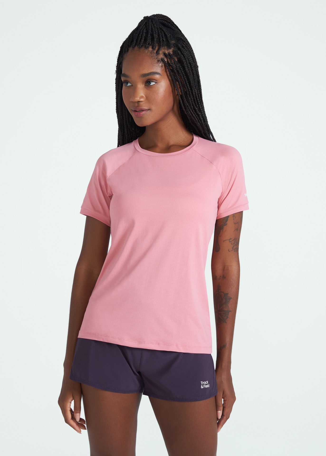 T-shirt Mulher Manga Curta Uv Mesh
