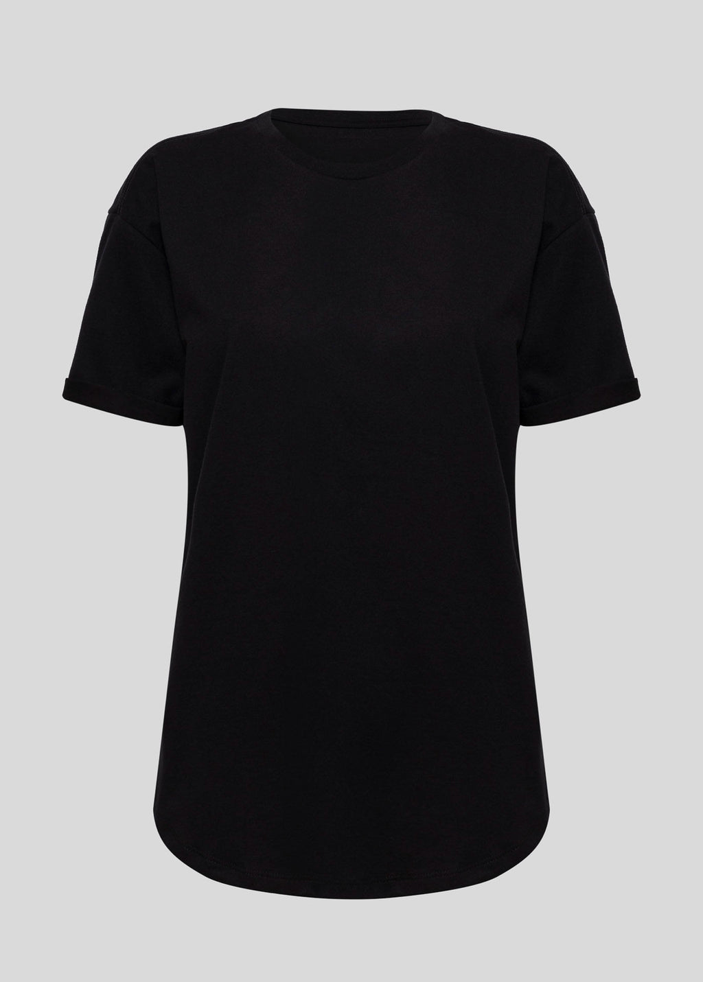 Camiseta básica de manga corta para mujer