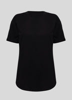 Camiseta básica de manga corta para mujer