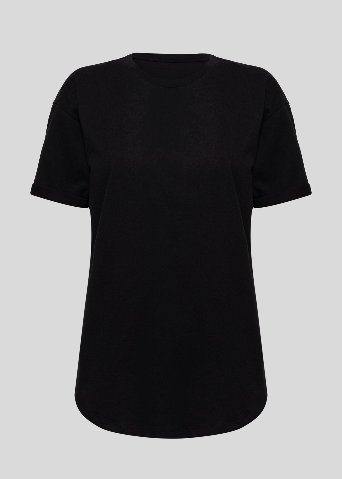 Camiseta básica de manga corta para mujer