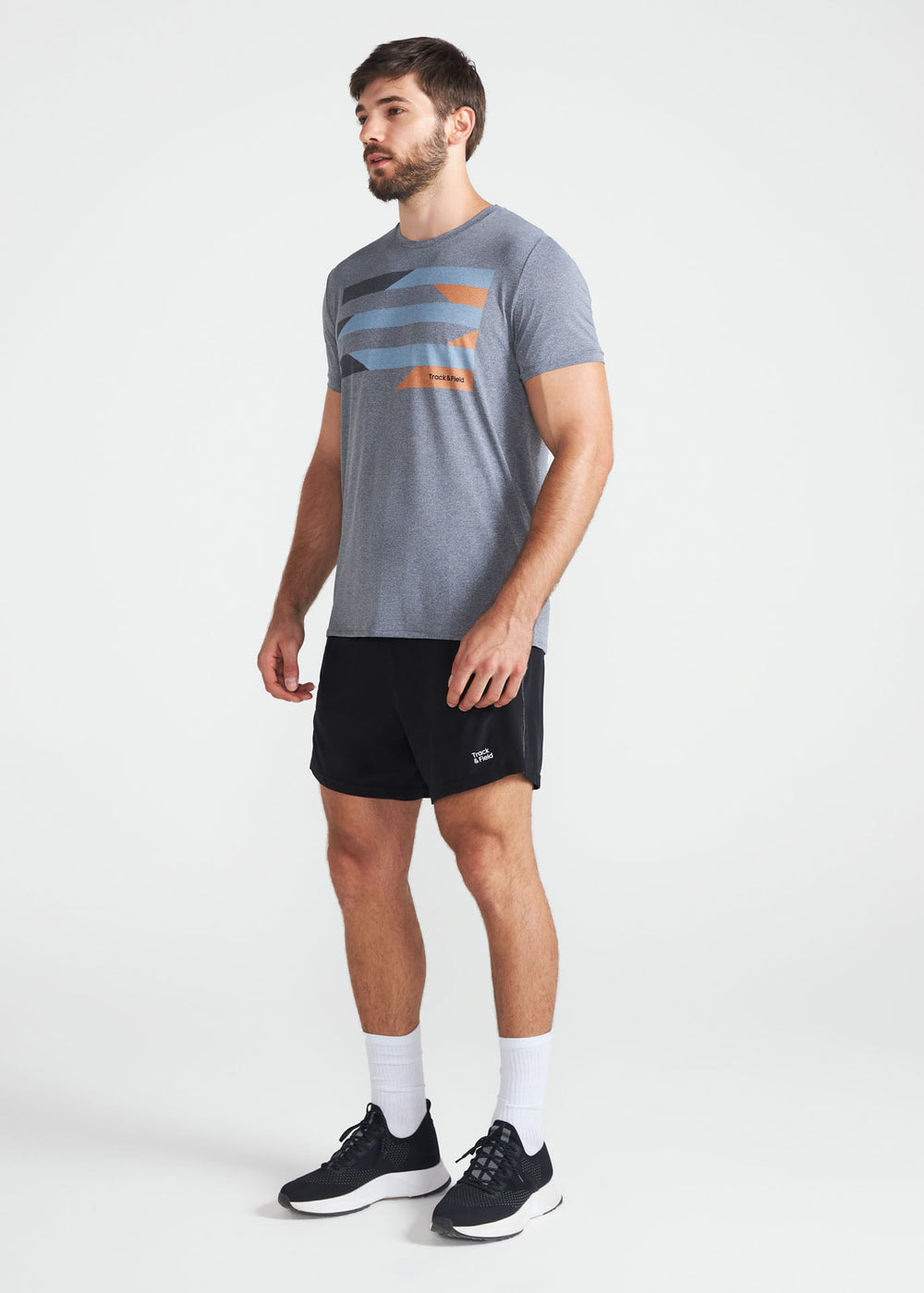 T-shirt Homem Manga Curta Thermodry Listras