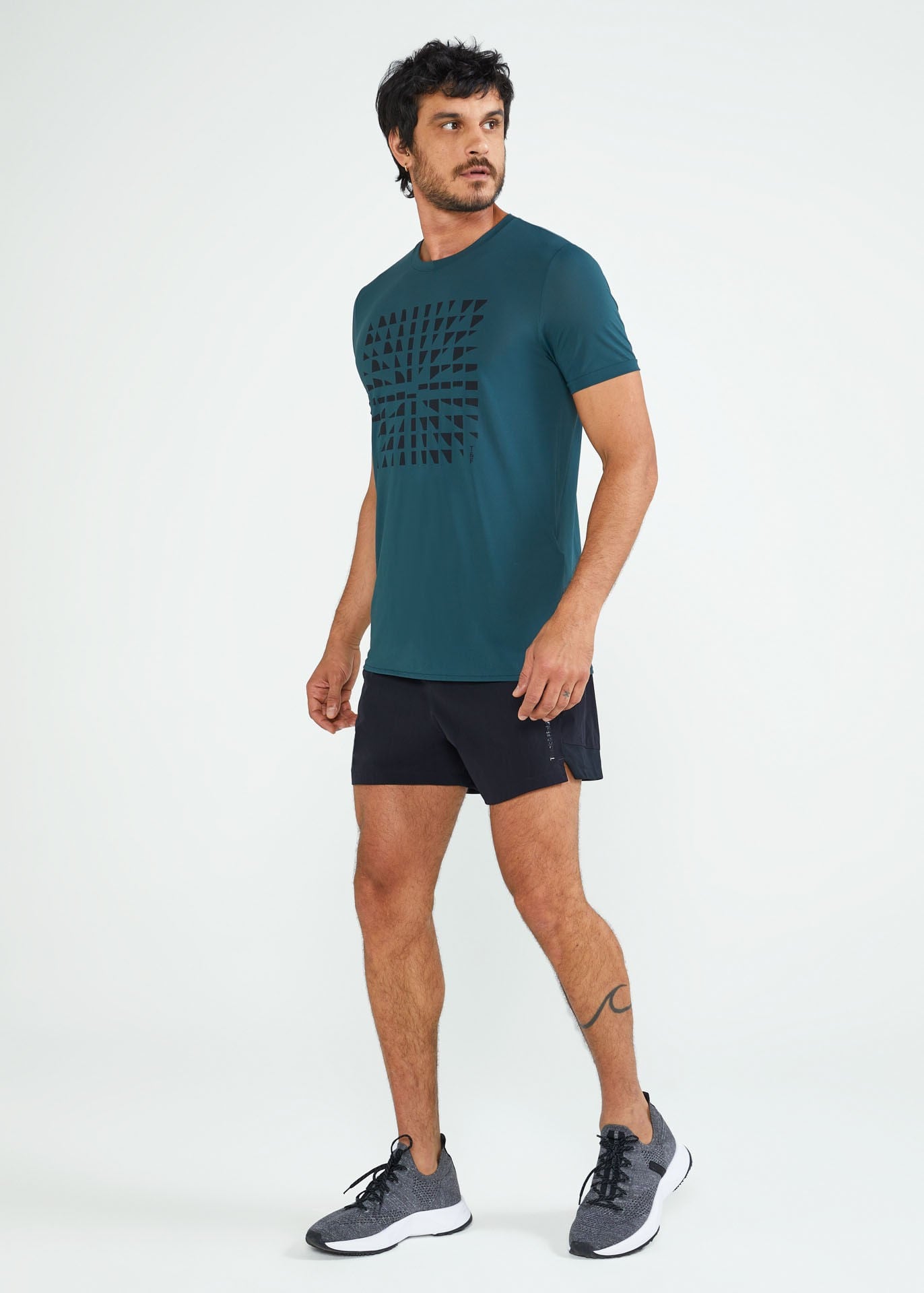 T-Shirt  Homem Manga Curta Thermodry Cubos