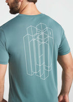 Kurzarm-T-Shirt für Herren Thermodry Vertical