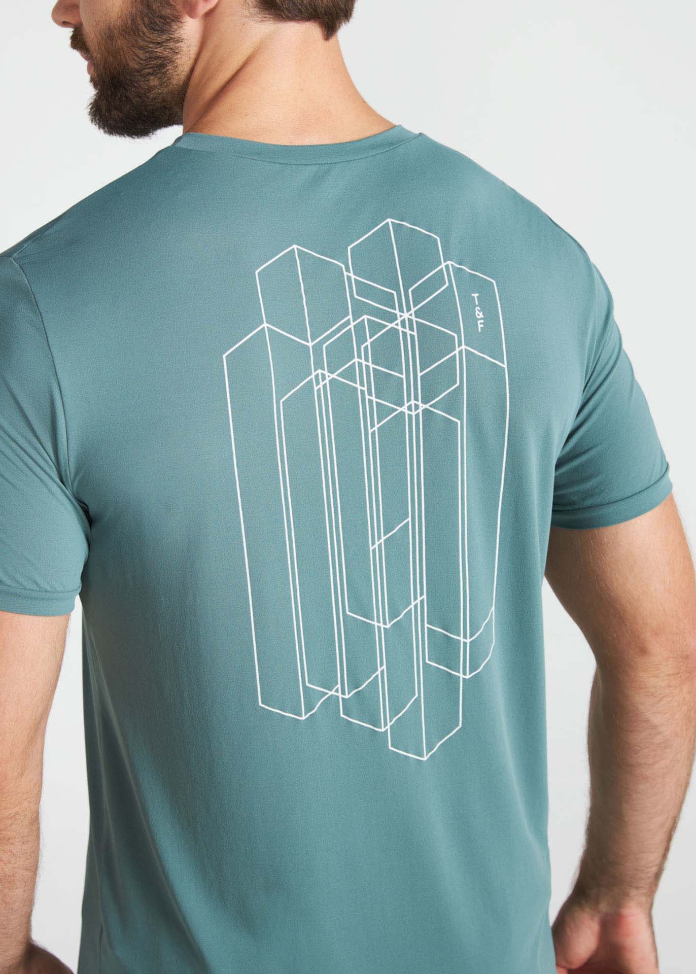 Kurzarm-T-Shirt für Herren Thermodry Vertical