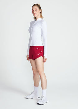 Pantalones cortos reflectantes para mujer