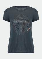 T-shirt Mulher Manga Curta Thermodry Trama