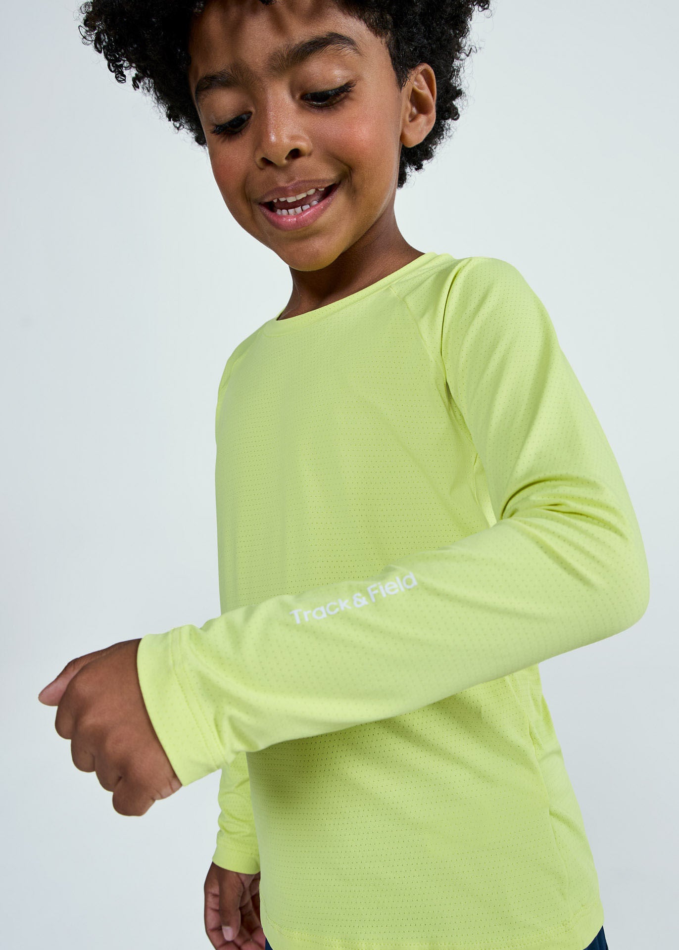 Unisex Children's T-shirt Long Sleeve UV Mesh