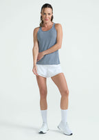 Ärmelloses Basic-T-Shirt für Damen