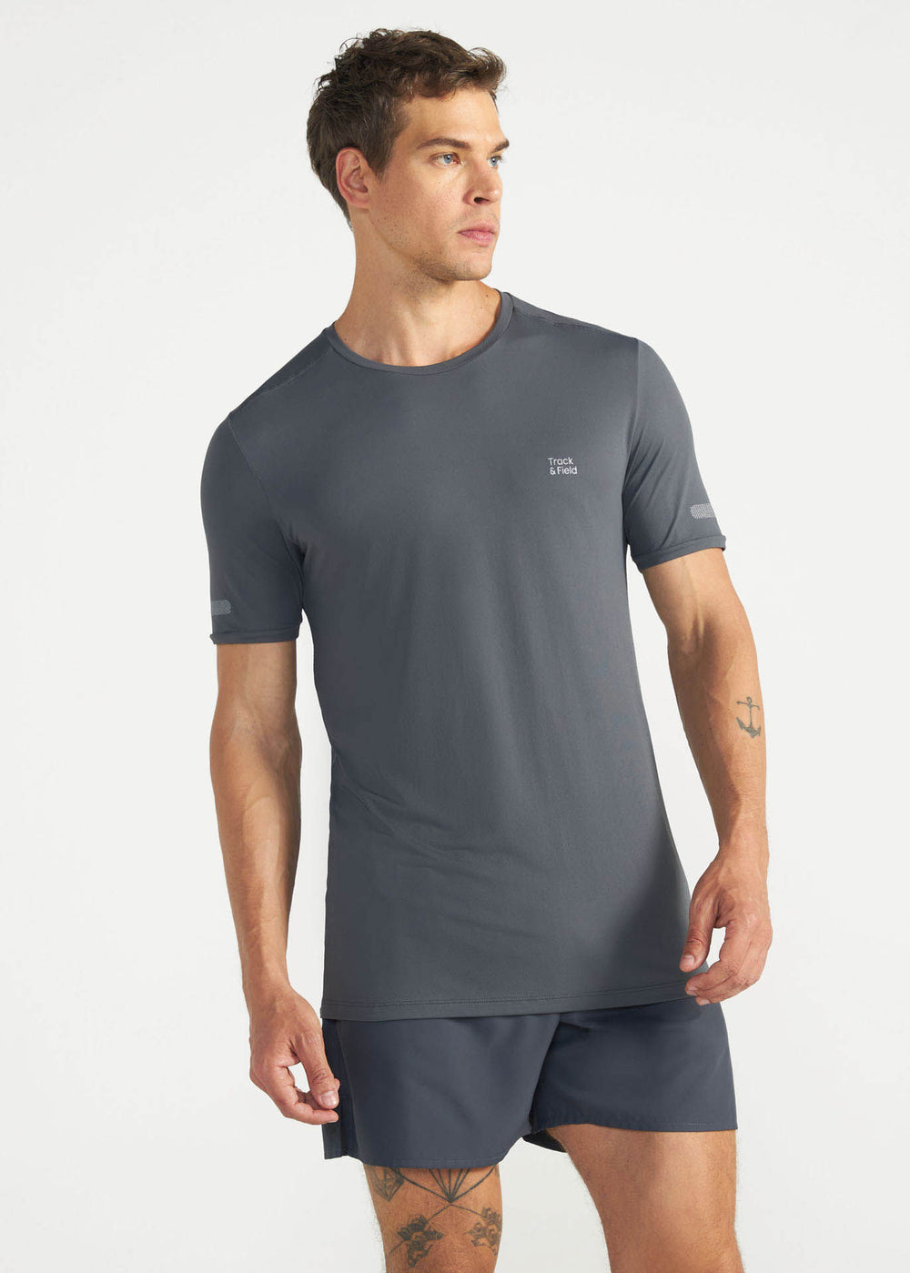 Camiseta deportiva de manga corta para hombre