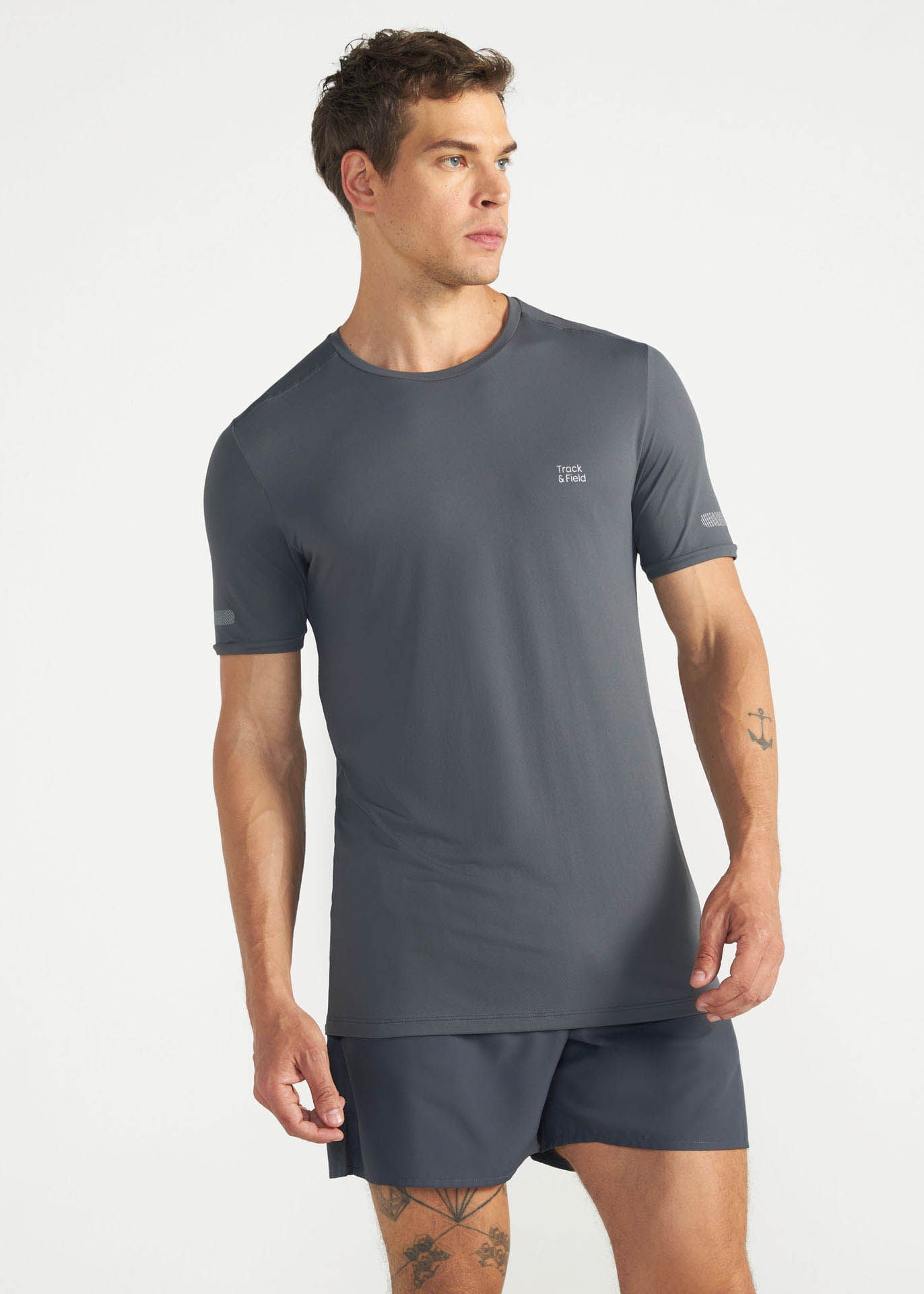 Kurzärmliges Sport-T-Shirt für Herren