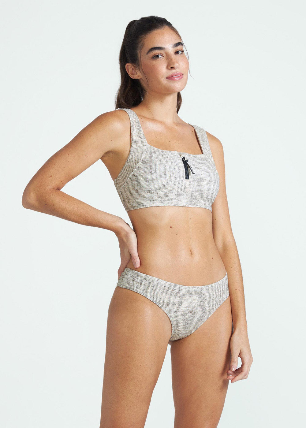 Top Biquíni Cropped Astros Textura