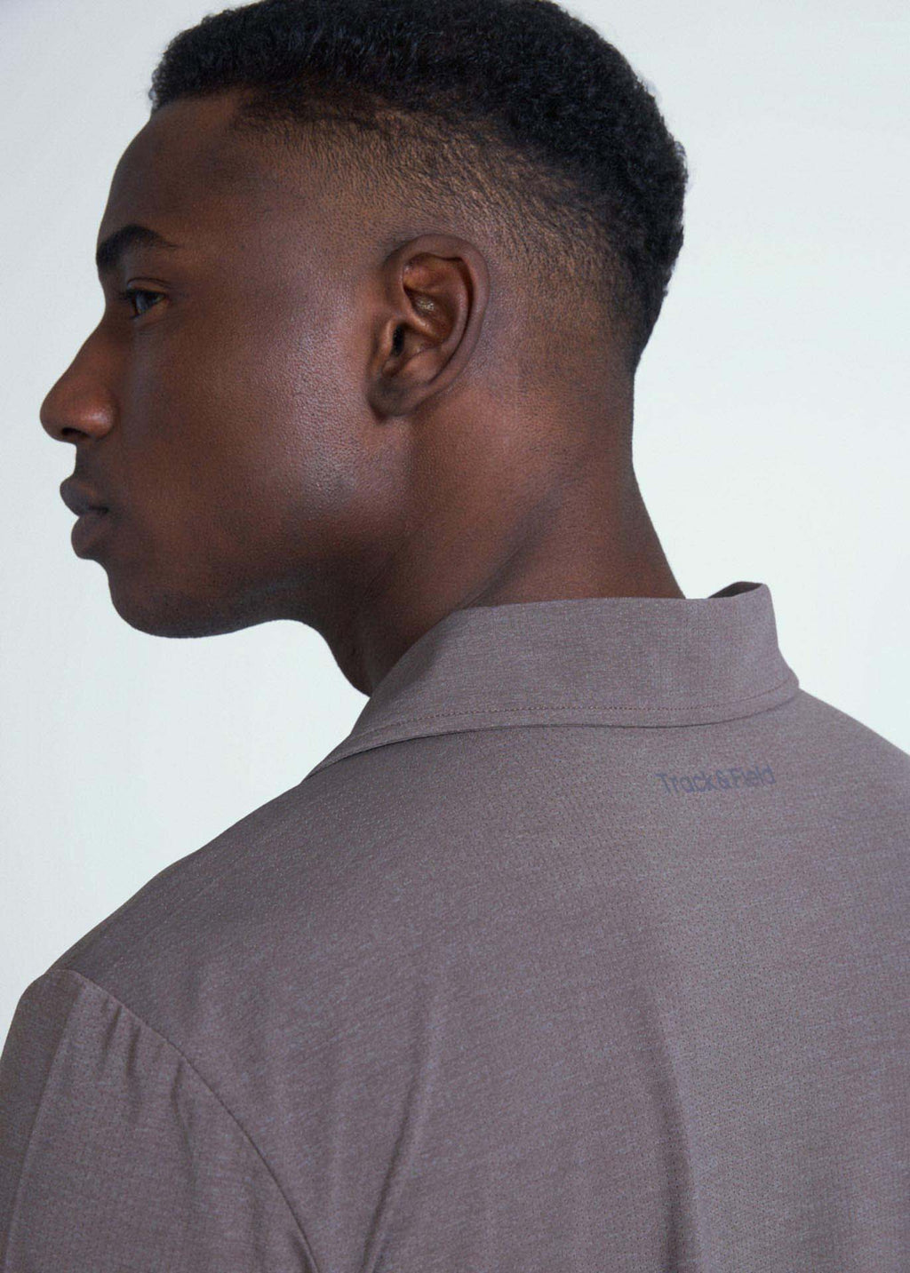 Polo en maille fine pour hommes