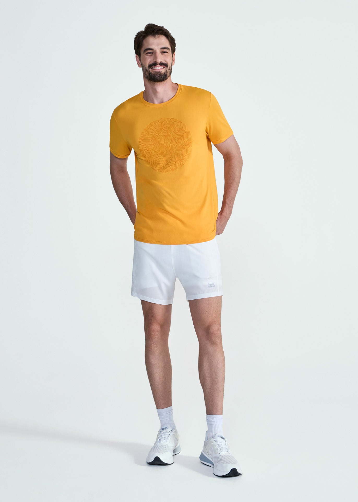 T-shirt à manches courtes pour hommes Thermodry flore