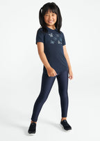 Kinder-T-Shirt Mädchen Thermodry Butterfly