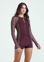 Women's Mystic Long Sleeve UV Short Jumpsuit