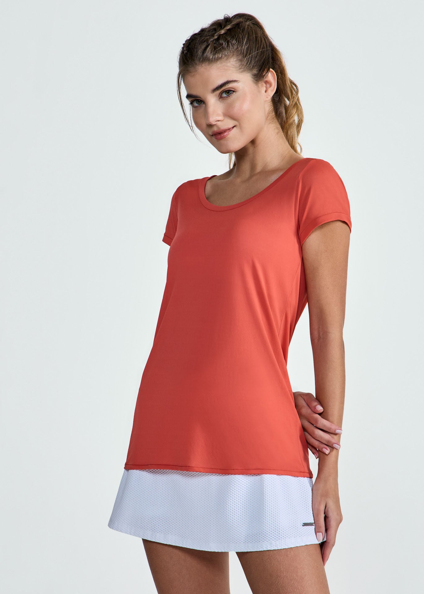 T-shirt Mulher Manga Curta Thermodry U