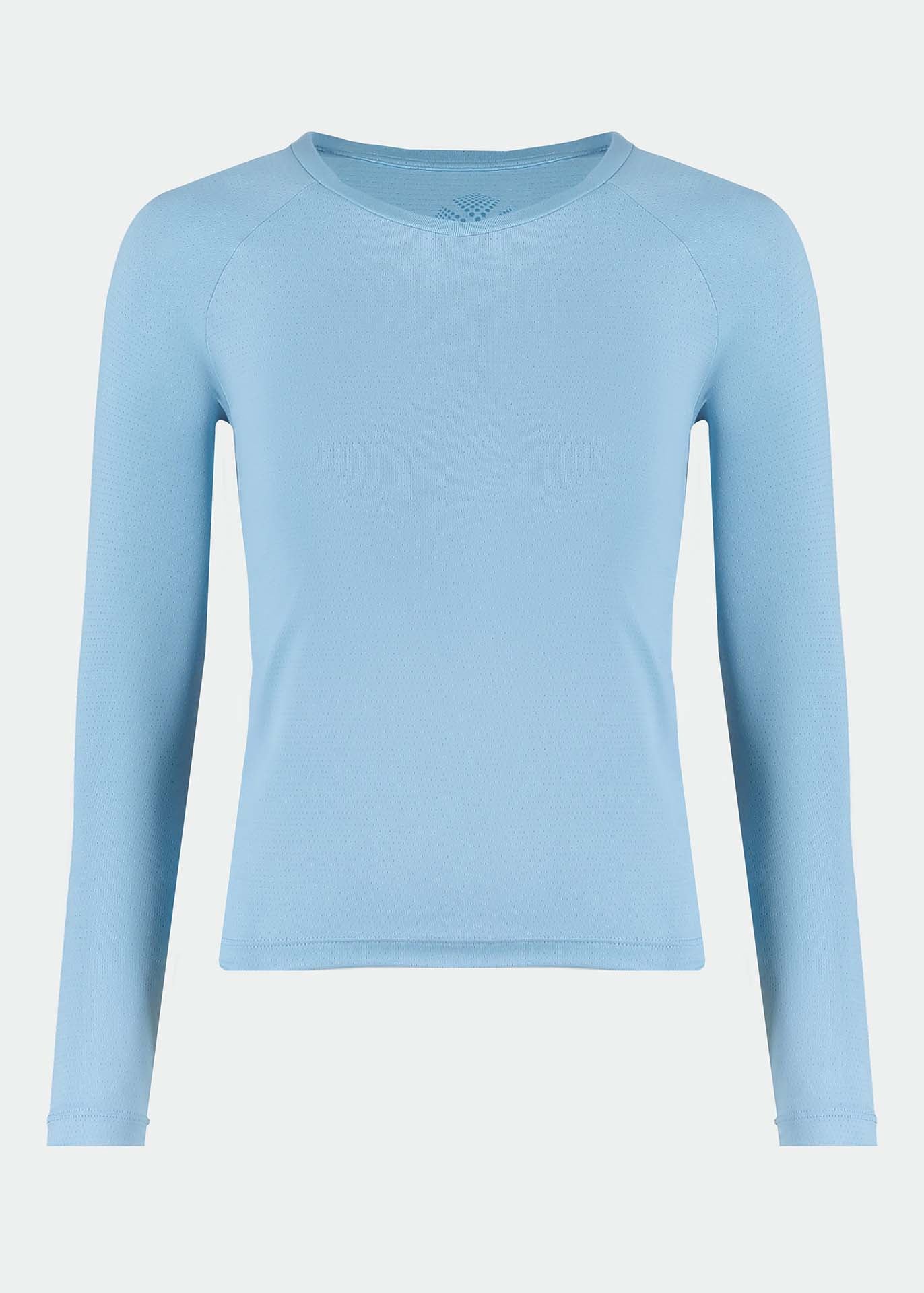 Camiseta infantil de malla UV de manga larga para hombre