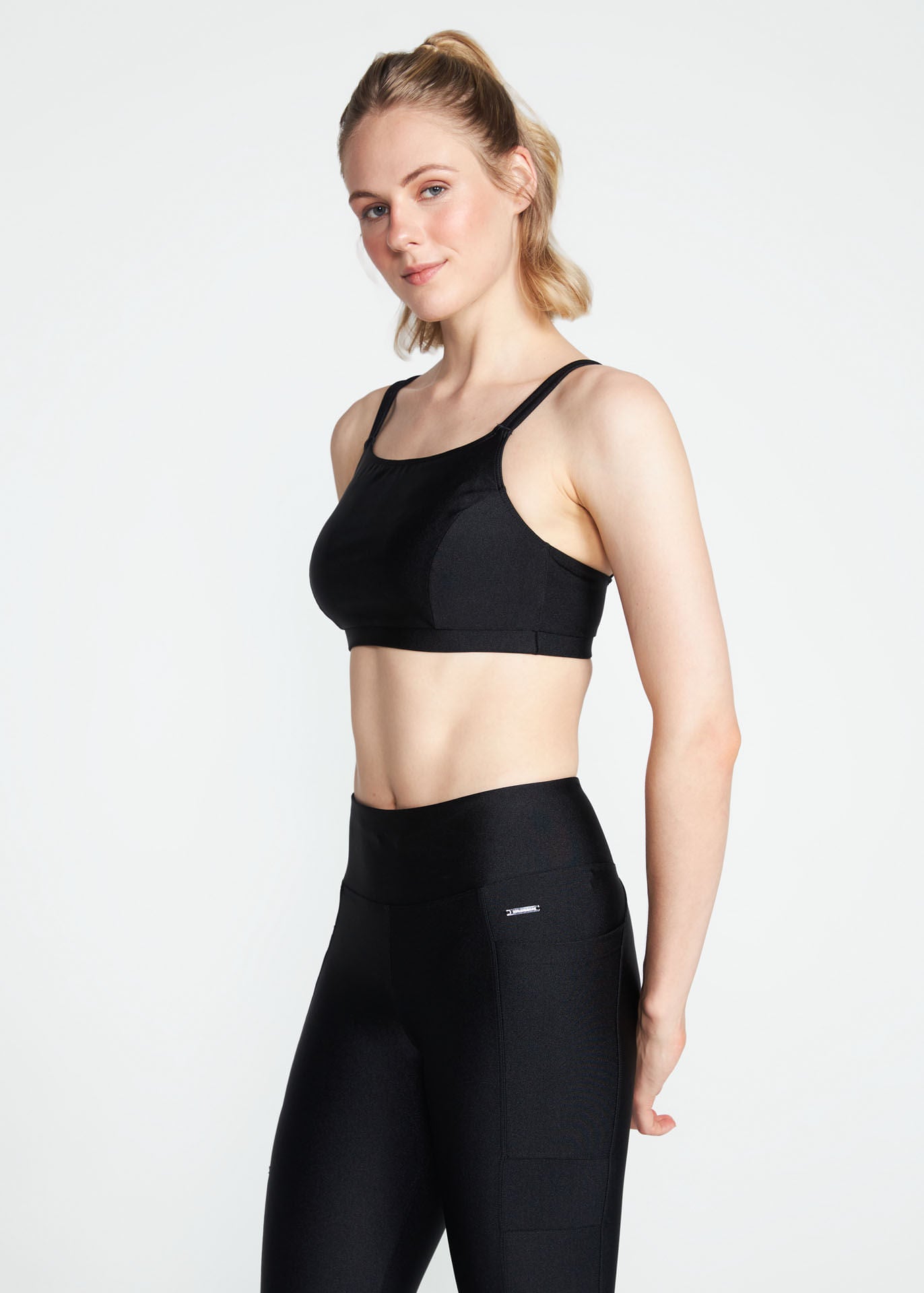 Women's Shiny Strap Top