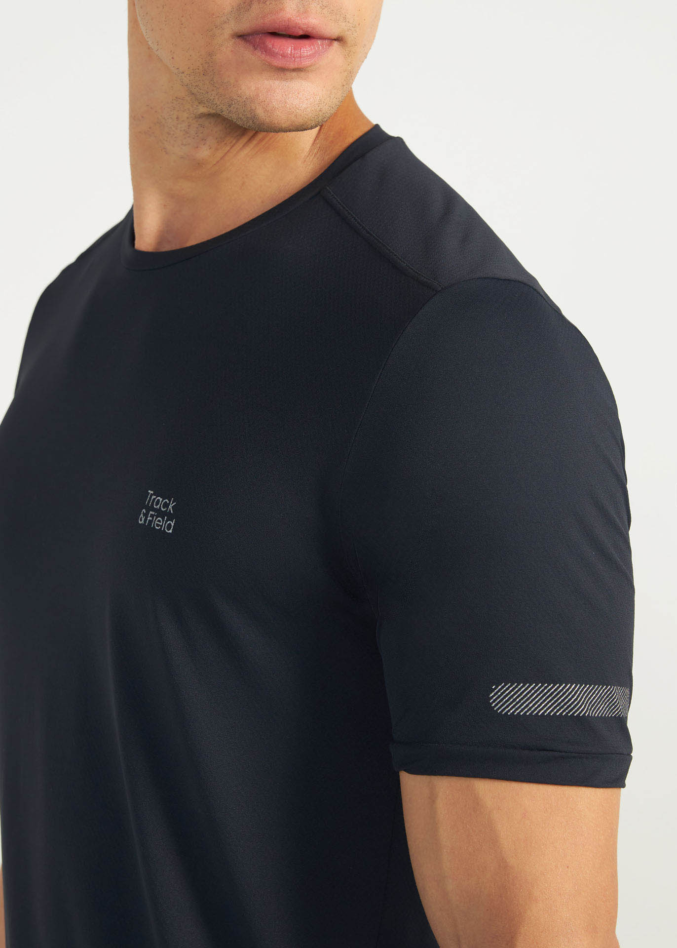 T-shirt de sport à manches courtes pour hommes