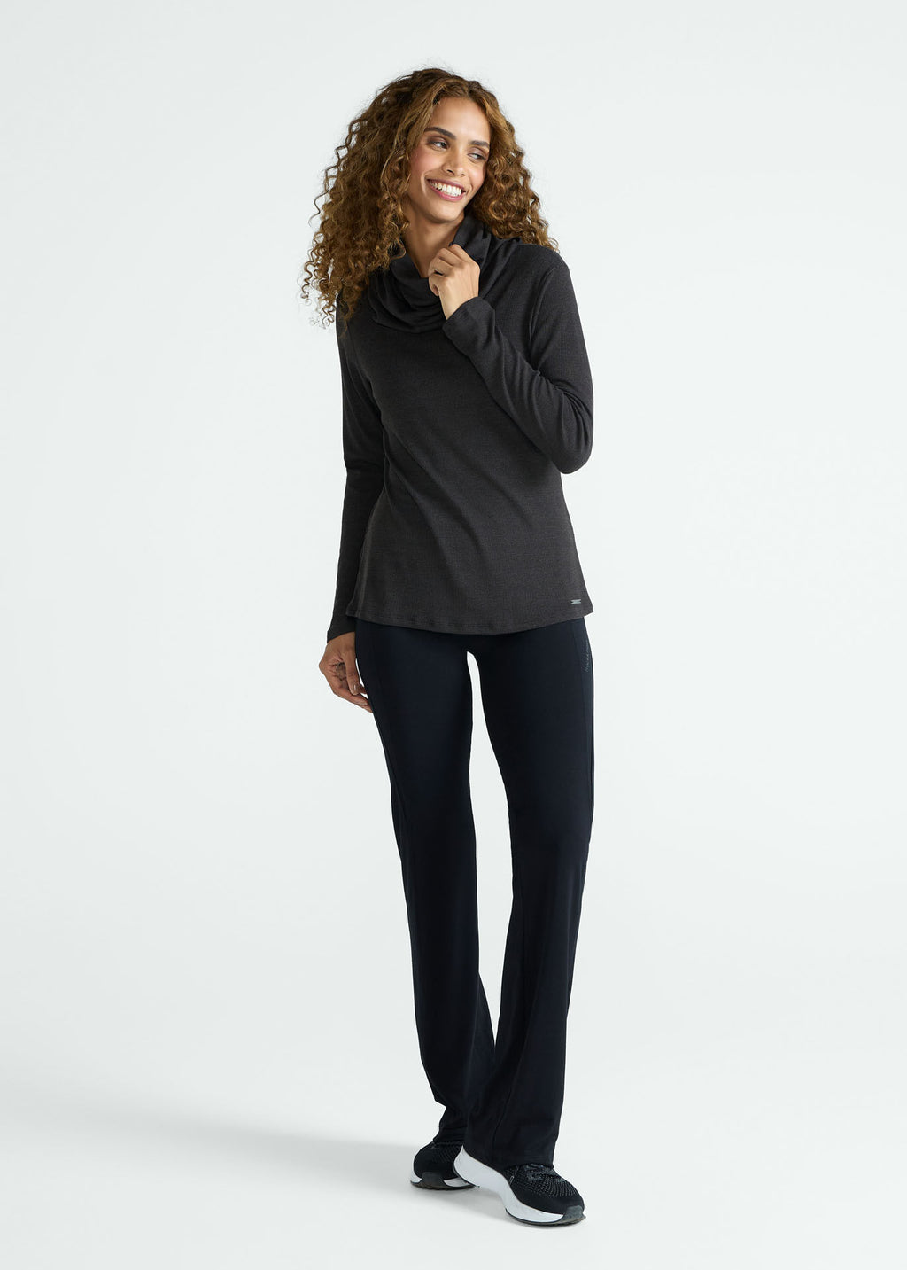 Women's Collar Long Sleeve T-Shirt