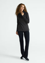 Women's Collar Long Sleeve T-Shirt