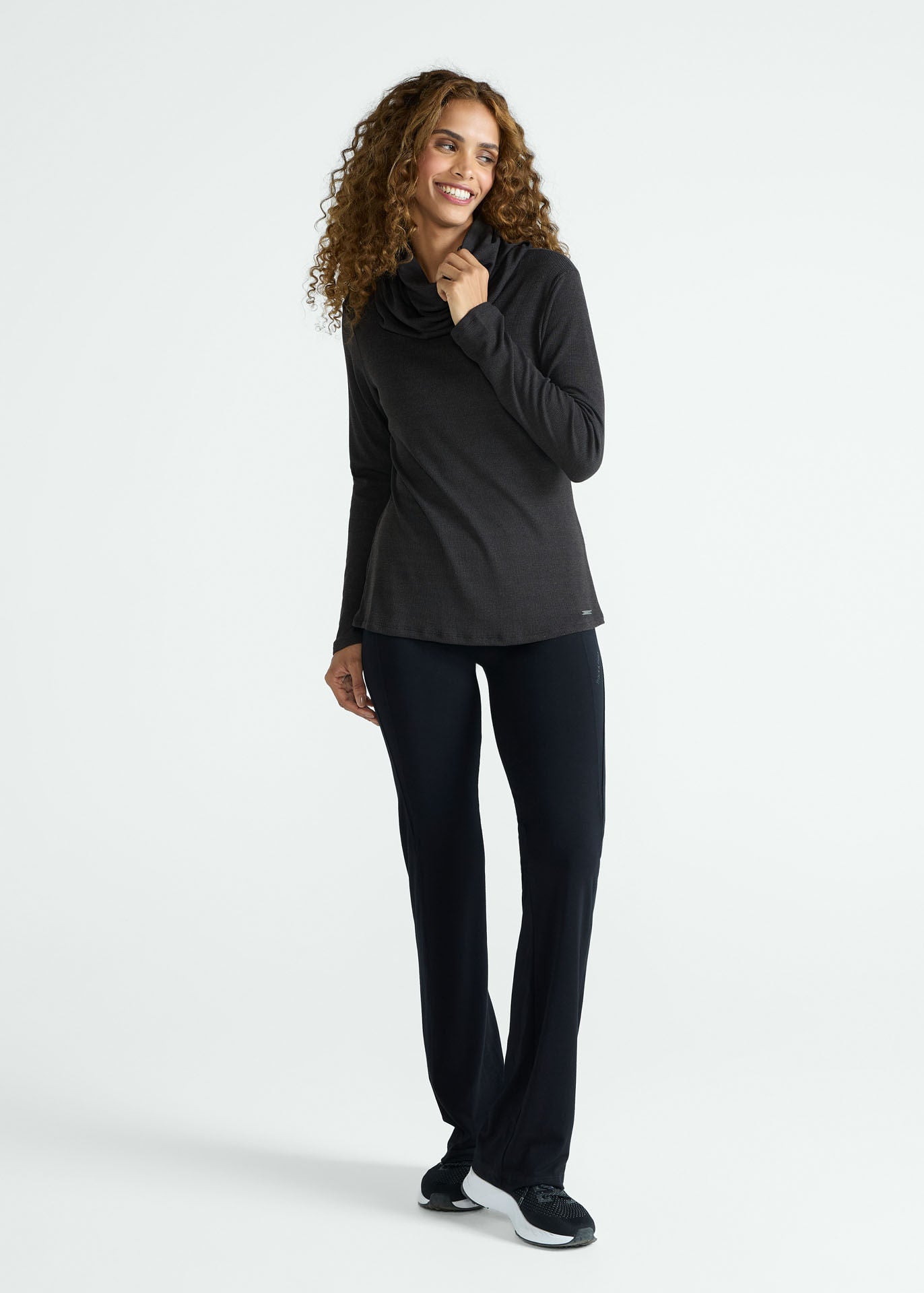Women's Collar Long Sleeve T-Shirt
