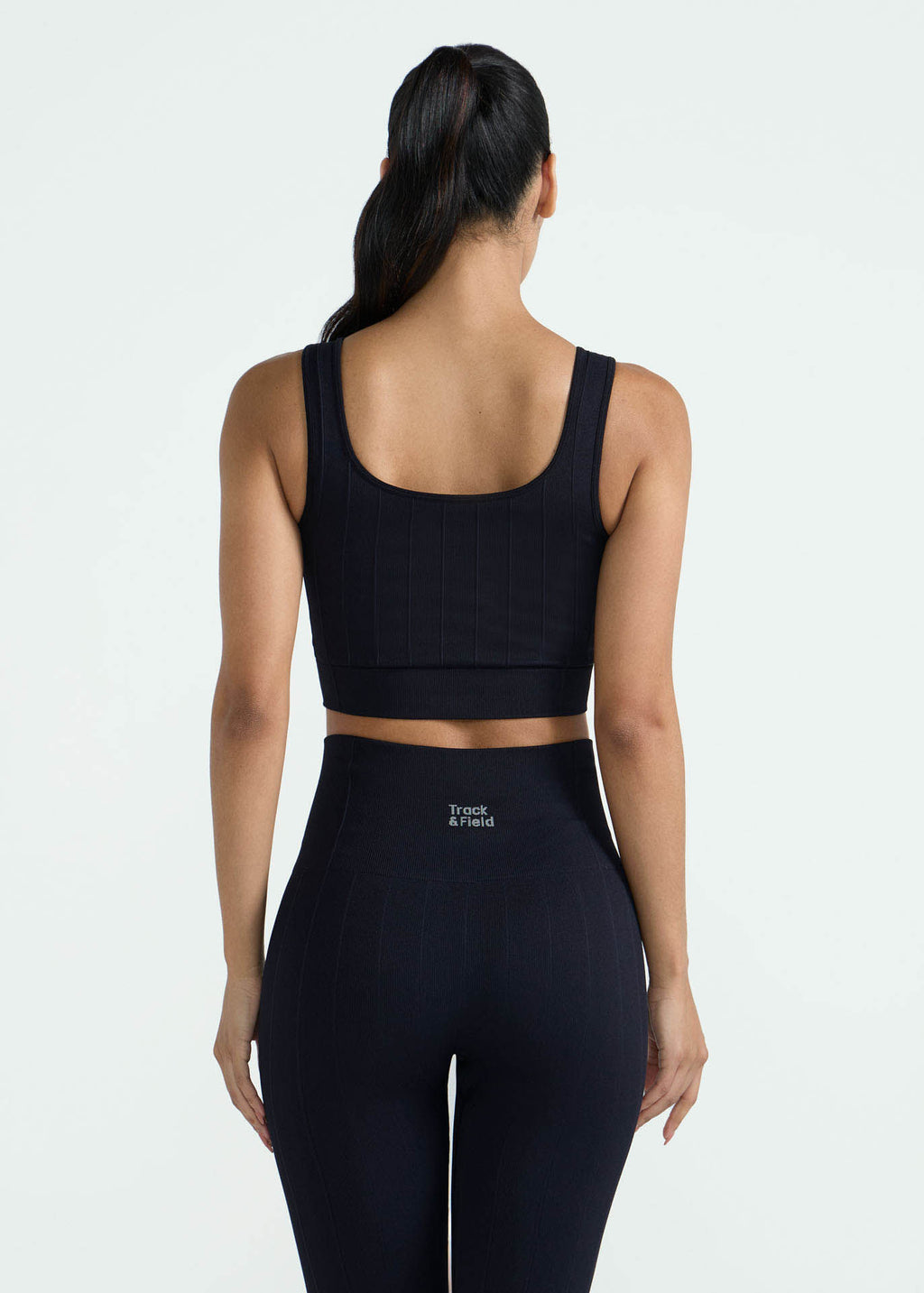 Top Ribana de piel para mujer