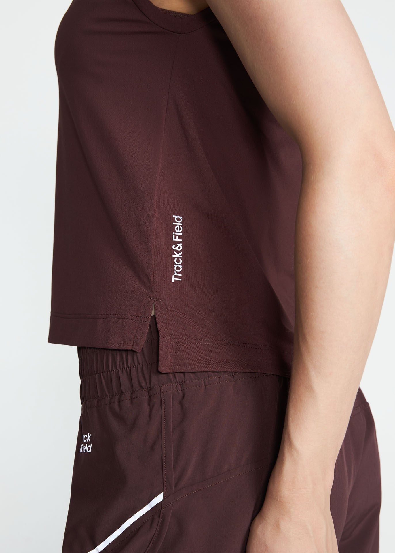 Ärmelloses Lauf-T-Shirt für Damen