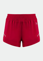 Pantalones cortos reflectantes para mujer