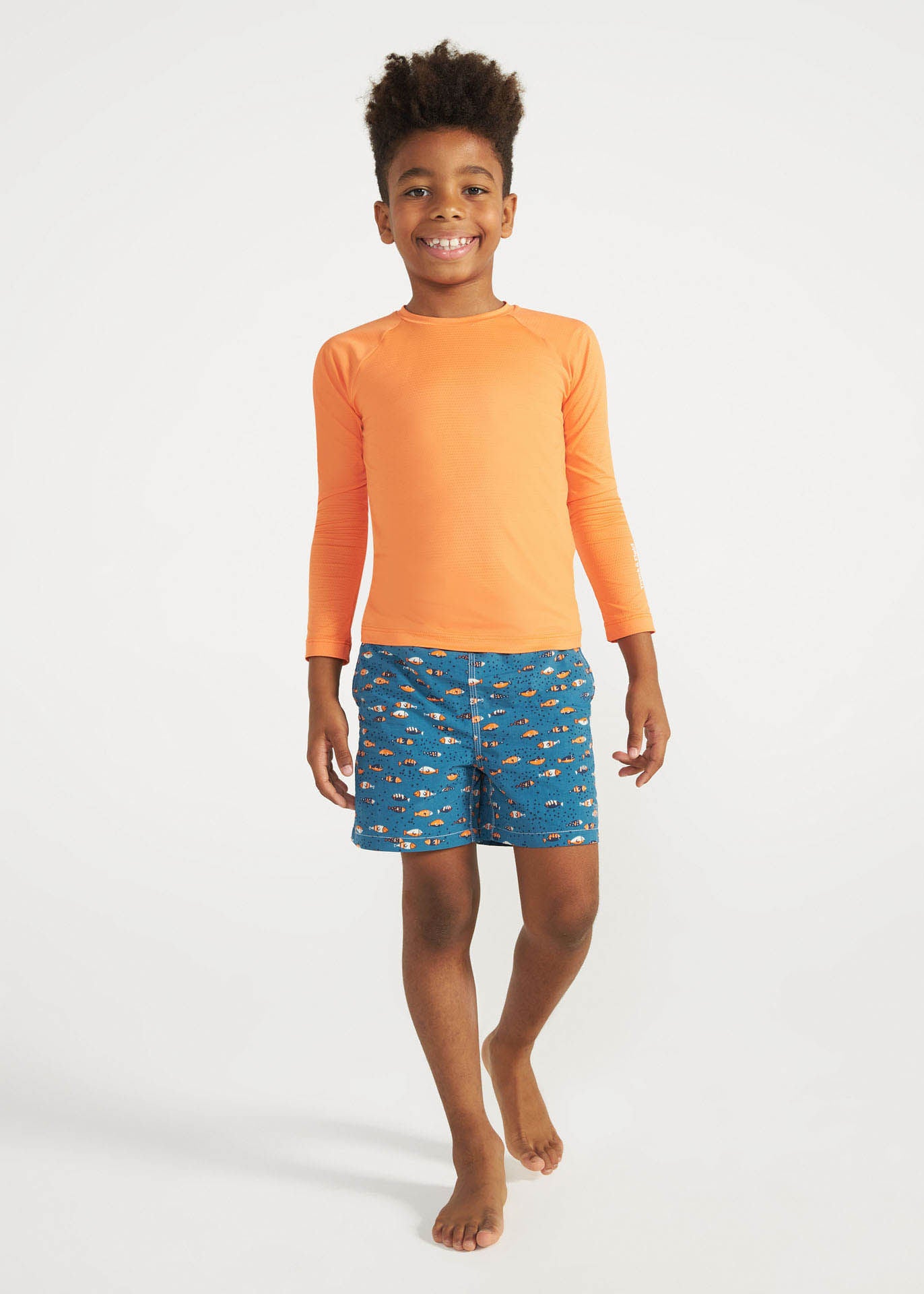 Unisex Children's T-shirt Long Sleeve UV Mesh
