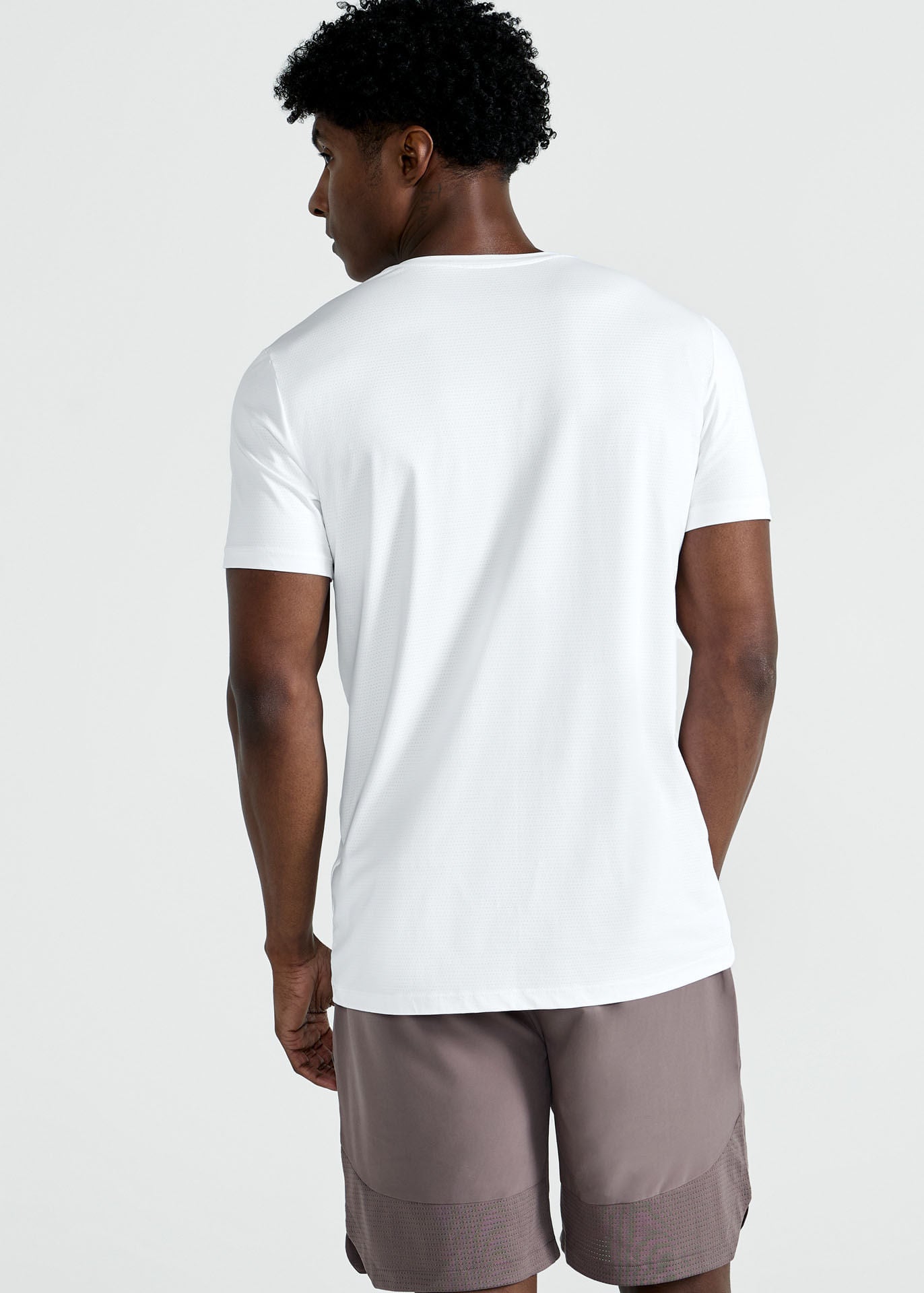 Kurzärmliges UV-Mesh-T-Shirt für Herren
