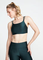 Shiny Strappy Women's Top