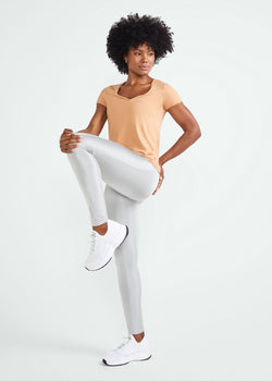 Women's Silver Legging Pants