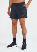 Pantalones cortos cortos para hombre con guiones impresos con láser